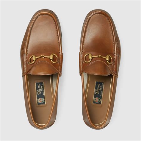 brown gucci horsebit loafers|Gucci men's horsebit 1953 loafer.